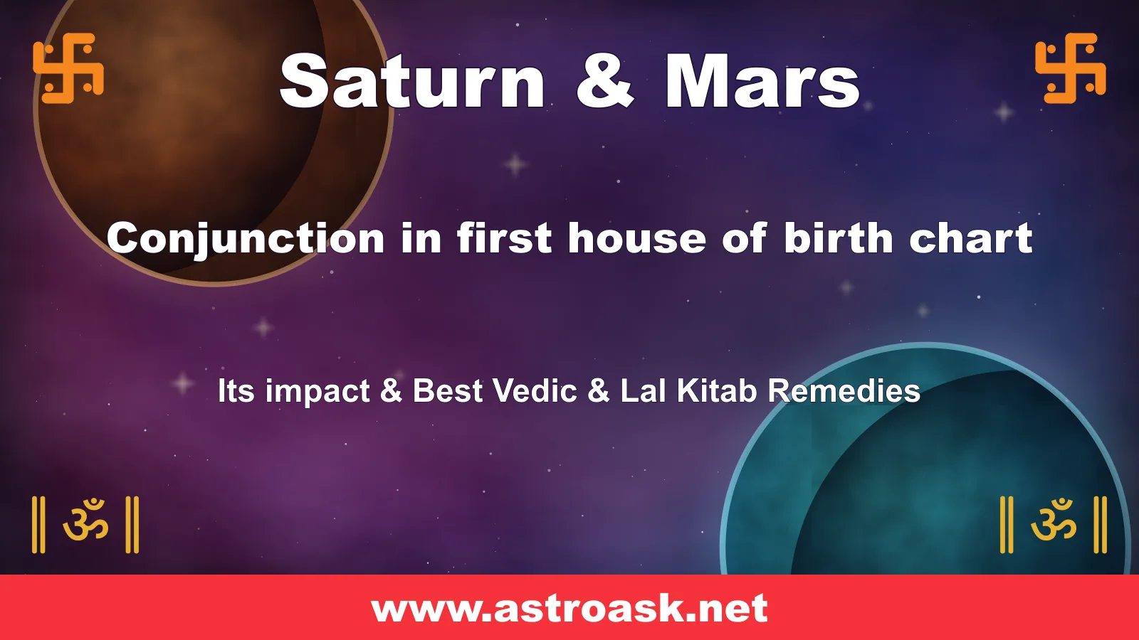 Saturn and Mars conjunction in the 1st house — Vedic astrology | AstroAsk