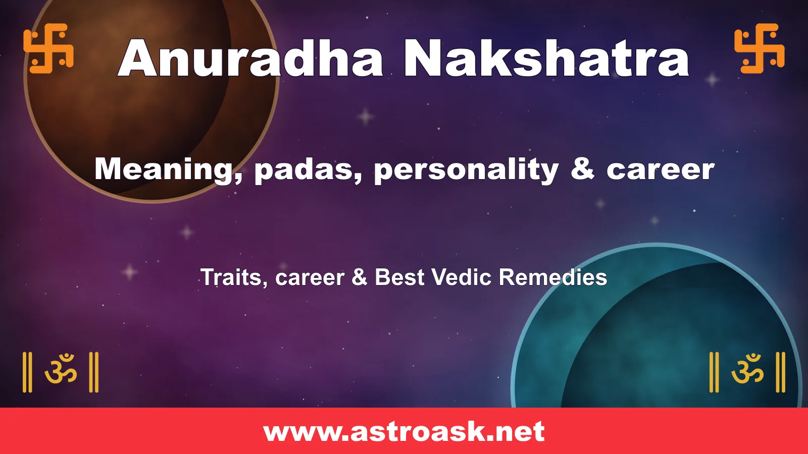 Anuradha Nakshatra — Vedic lunar mansion illustration | AstroAsk