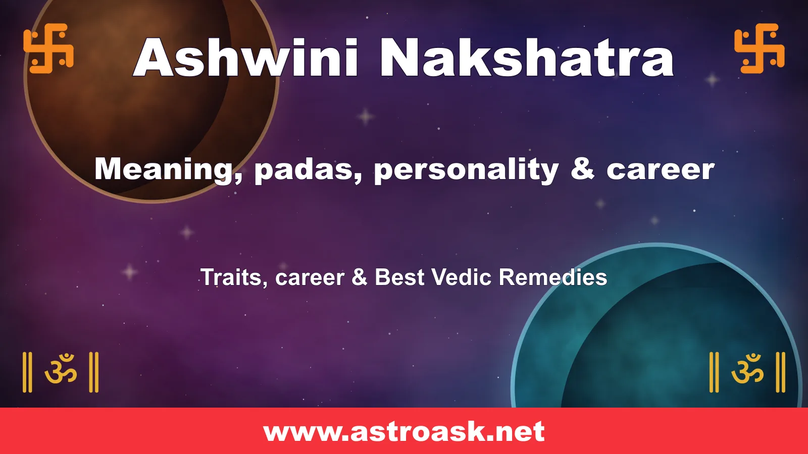 Ashwini Nakshatra — Vedic lunar mansion illustration | AstroAsk