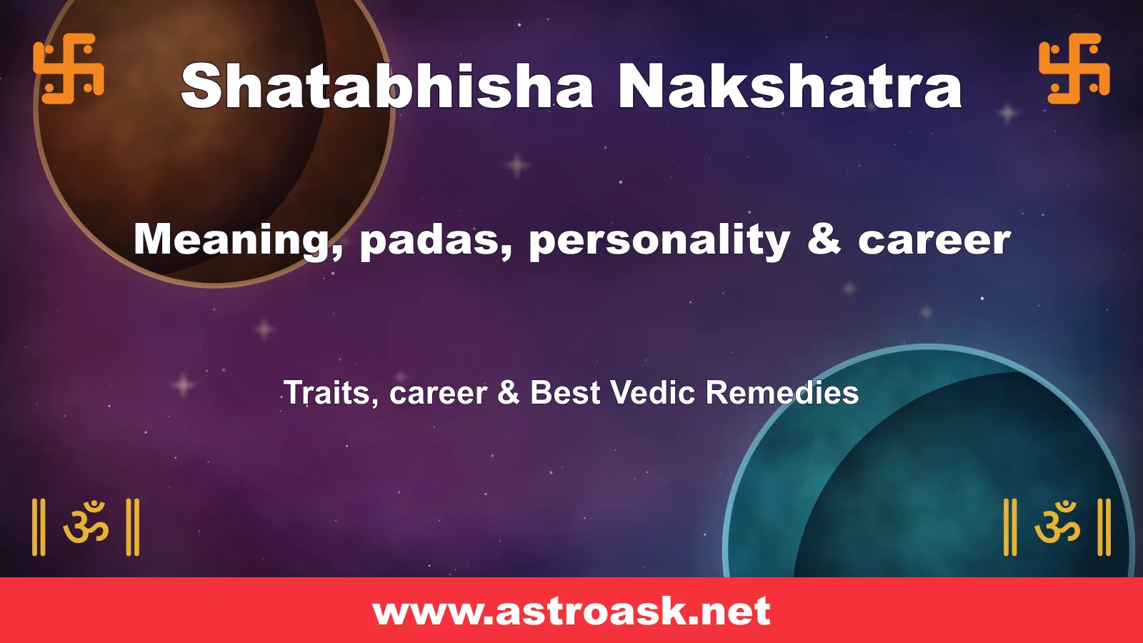 Shatabhisha Nakshatra — Vedic lunar mansion illustration | AstroAsk