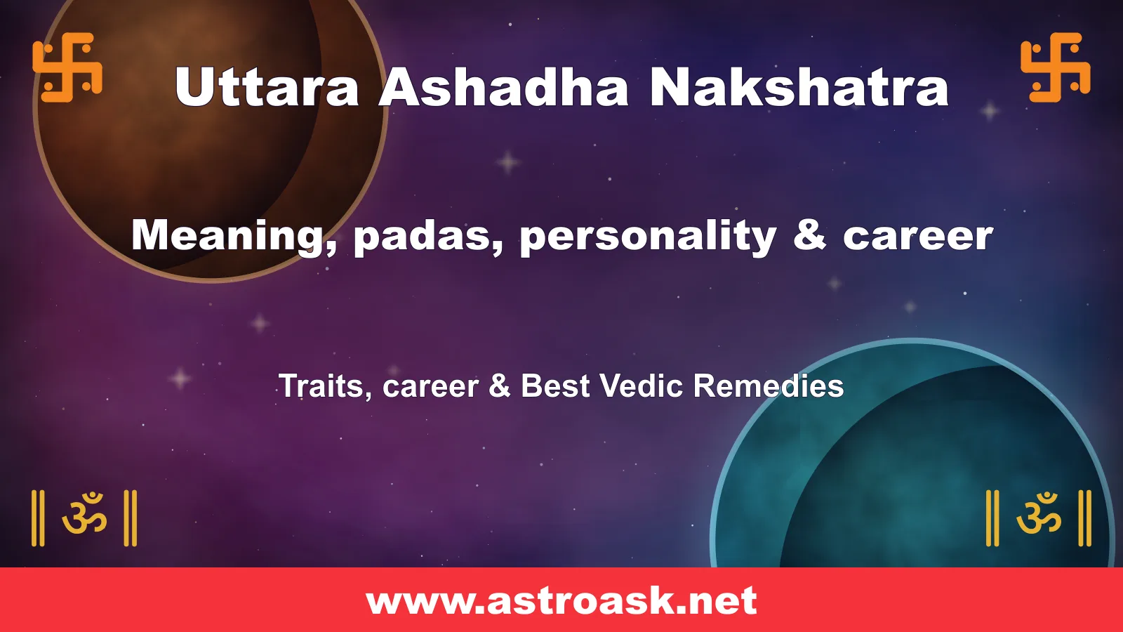Uttara Ashadha Nakshatra — Vedic lunar mansion illustration | AstroAsk