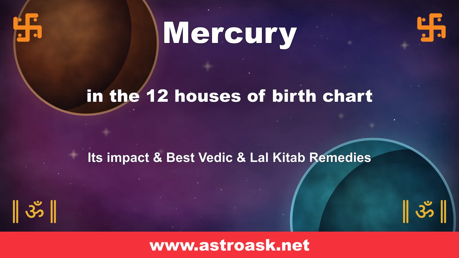 Mercury (Budha) graha — cosmic Vedic astrology illustration | AstroAsk