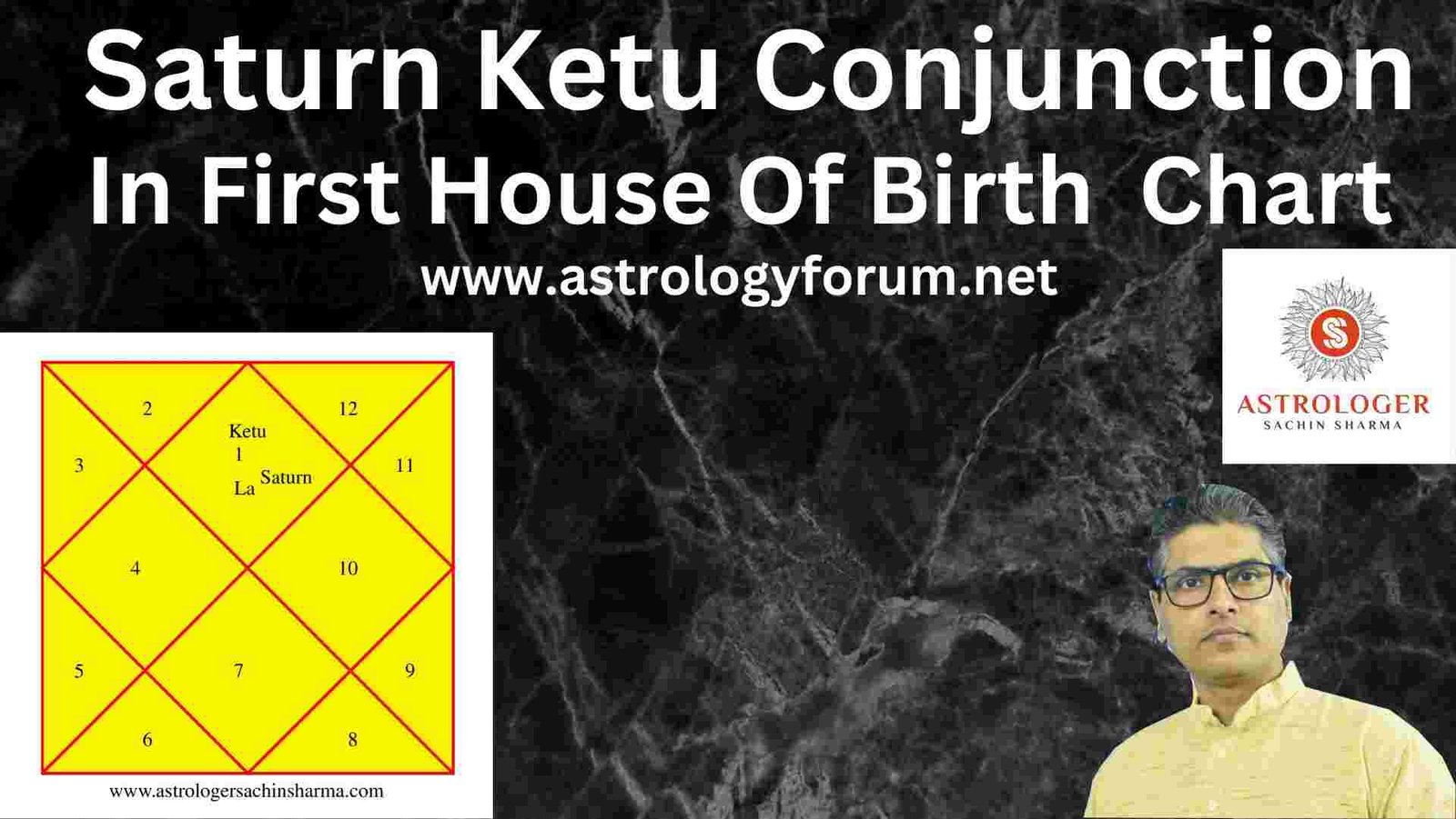 Saturn Ketu Conjunction in first house of birth chart