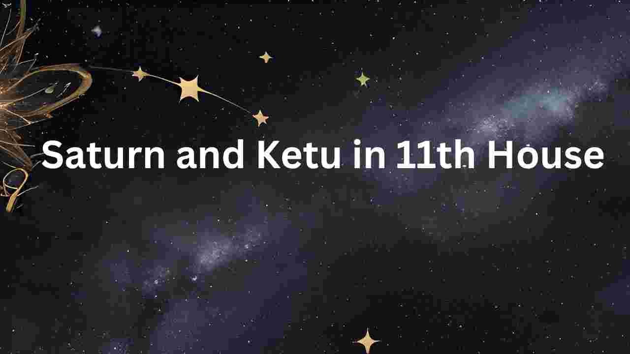 Saturn and Ketu in eleventh house