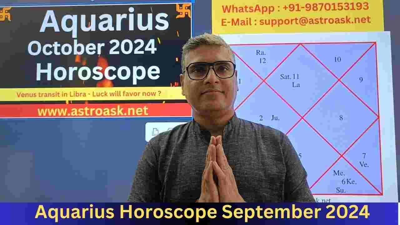 Aquarius Horoscope October 2024